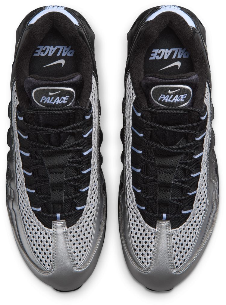 Palace x Nike Air Max 95 Big Bubble   Metallic Silver
