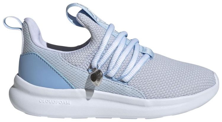 adidas Lite Racer Adapt 70 Little Kid Halo Blue Cloud White
