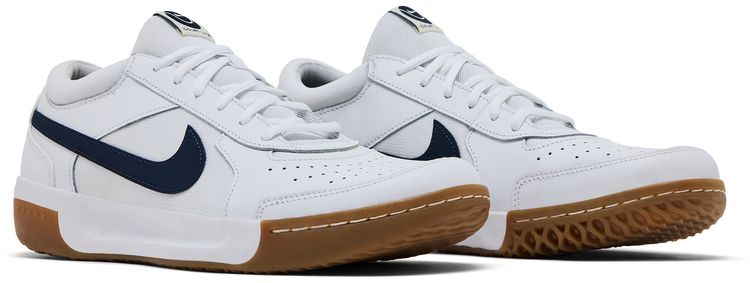 NikeCourt Zoom Lite 3 White Midnight Navy Gum