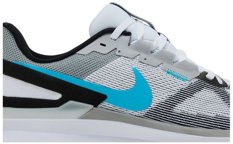 Nike Air Zoom Structure 25 White Black Gamma Blue