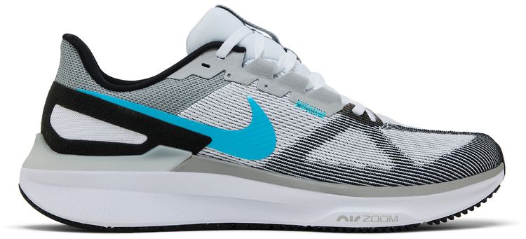 Nike Air Zoom Structure 25 White Black Gamma Blue