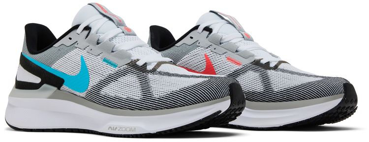 Nike Air Zoom Structure 25 White Black Gamma Blue