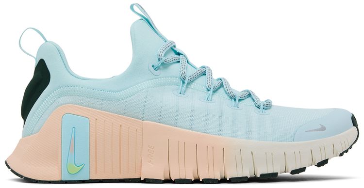 Nike Wmns Free Metcon 6 Premium Glacier Blue Washed Coral