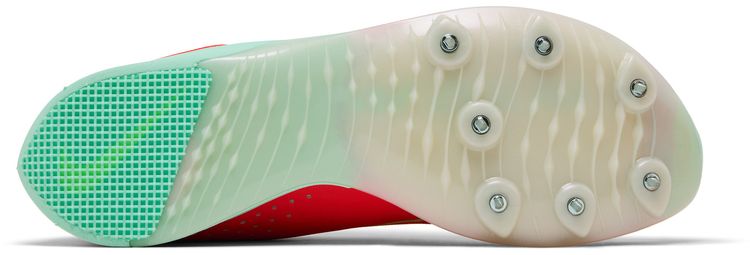 Nike Zoom Long Jump Elite Bright Crimson Lime Blast