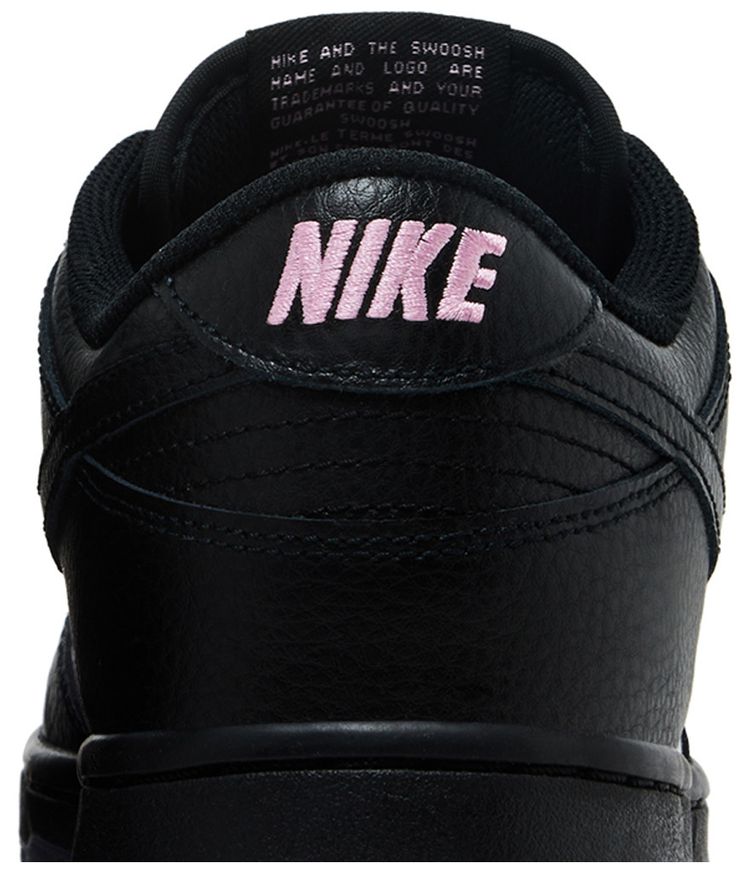 Nike Dunk Low Black Pink Rise