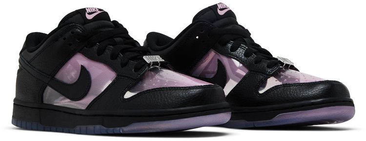 Nike Dunk Low Black Pink Rise