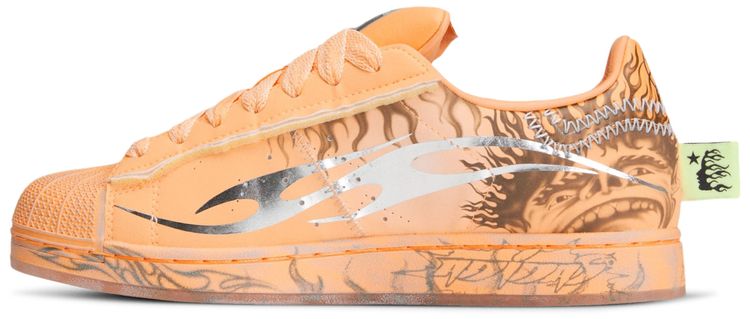 Hellstar x adidas Superstar Hazy Orange