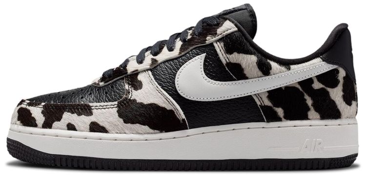 Nike Wmns Air Force 1 Low Cow Print Black