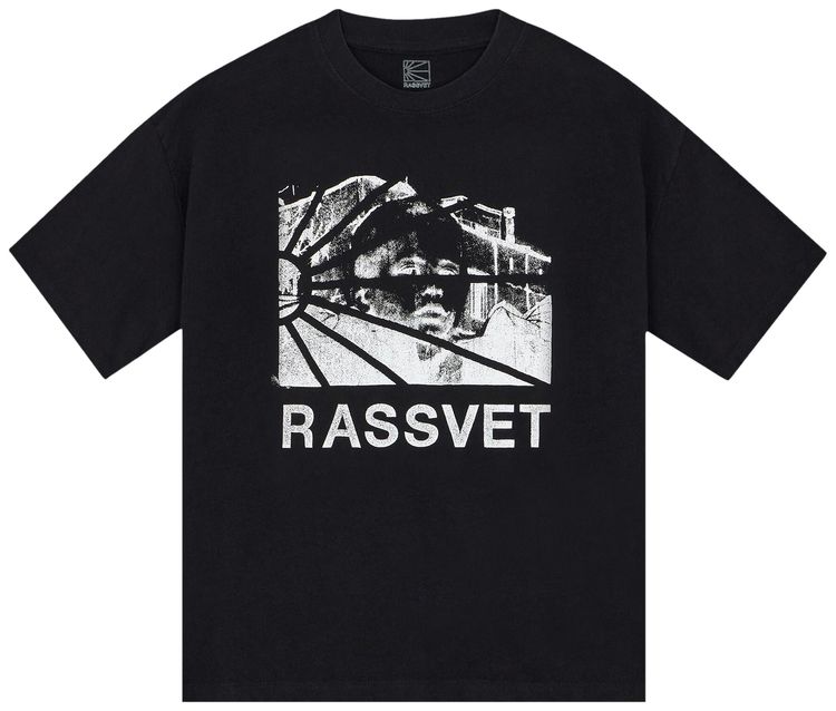 Rassvet Heritage Logo Tee Black