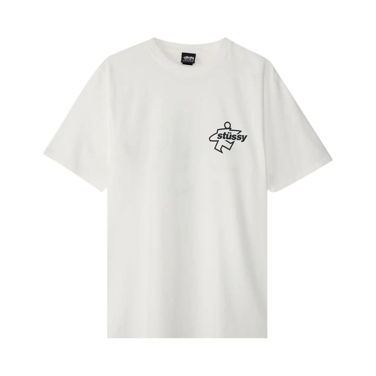 Stussy Surf Size Pigment Dyed Tee White