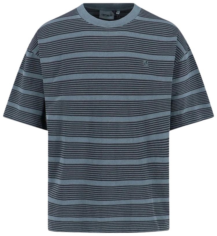 Carhartt WIP Hanson Tee Hanson StripeKale Green