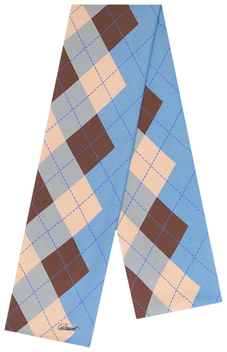 Rassvet Spring Silk Scarf Multicolor