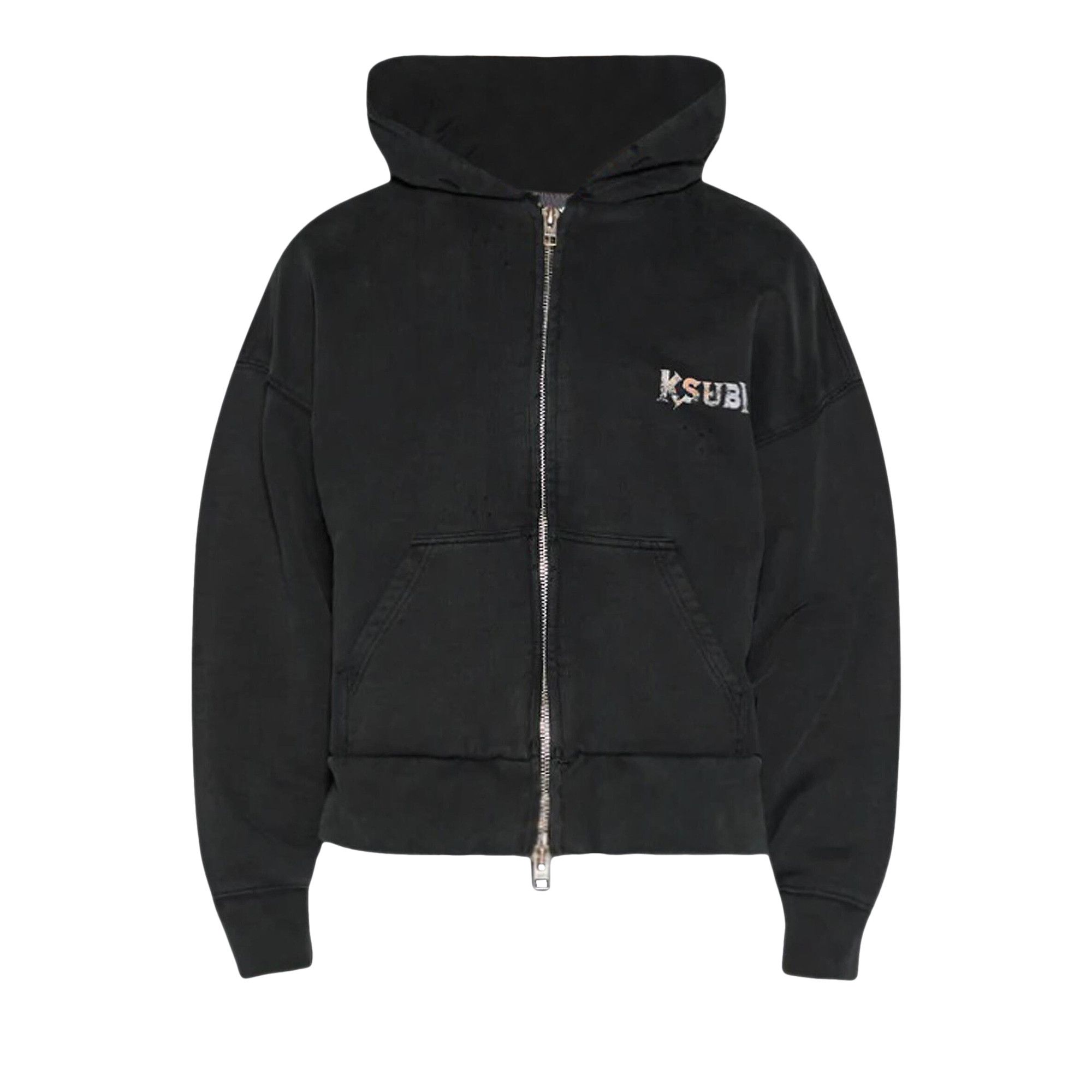 Buy Ksubi Death Snake Halen Zip Hoodie 'Black' - MPS26FL012 | GOAT