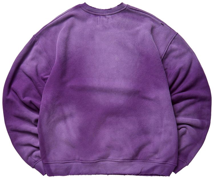 Diet Starts Monday Eagle Sweatshirt PurpleRed