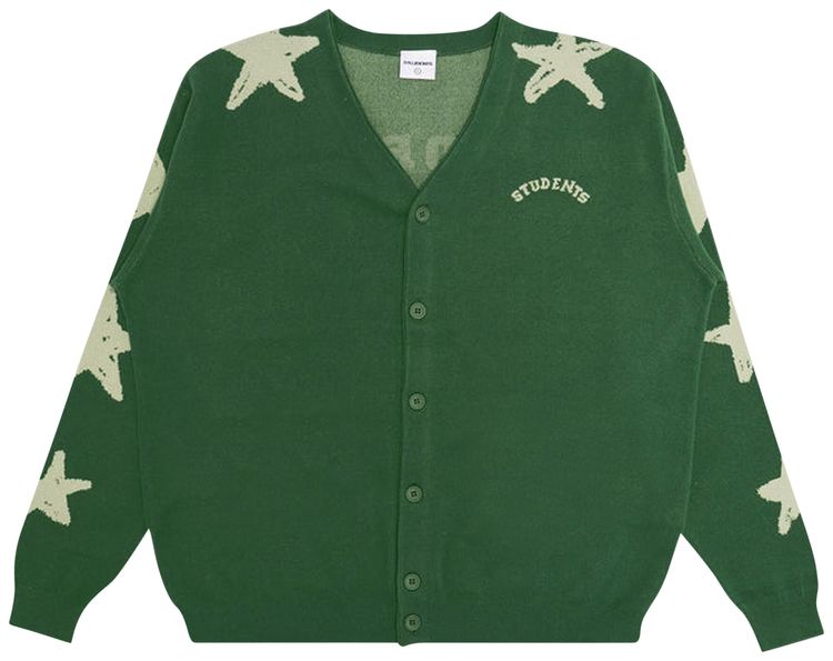 Students Dexter Cardigan Green