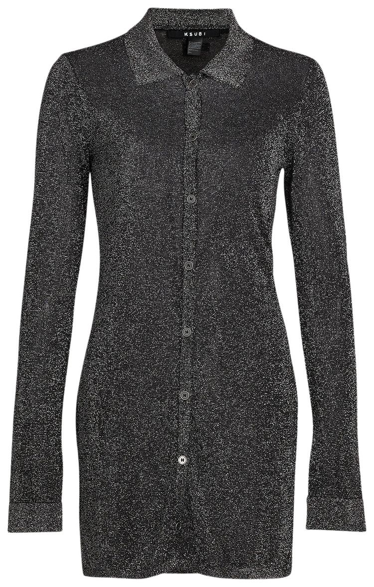 Ksubi Devin Shirtdress Silver