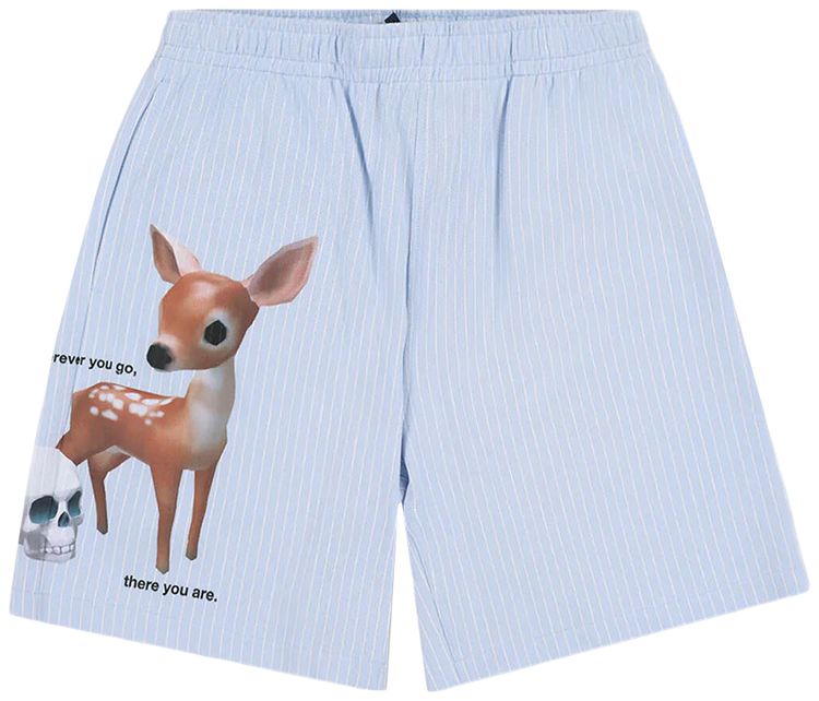 Pleasures Pet Shorts Blue