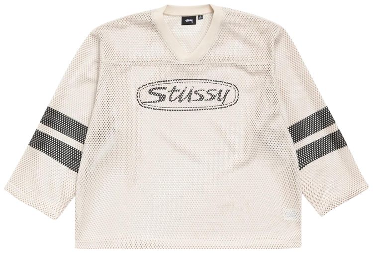 Stussy Trucker Team Jersey Tan