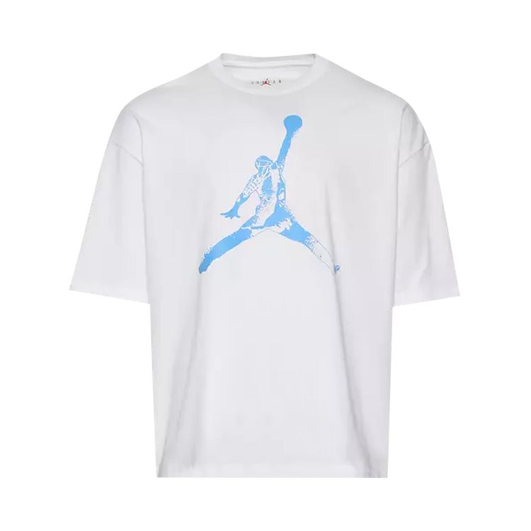 Air Jordan Oversized Tee WhiteUniversity Blue