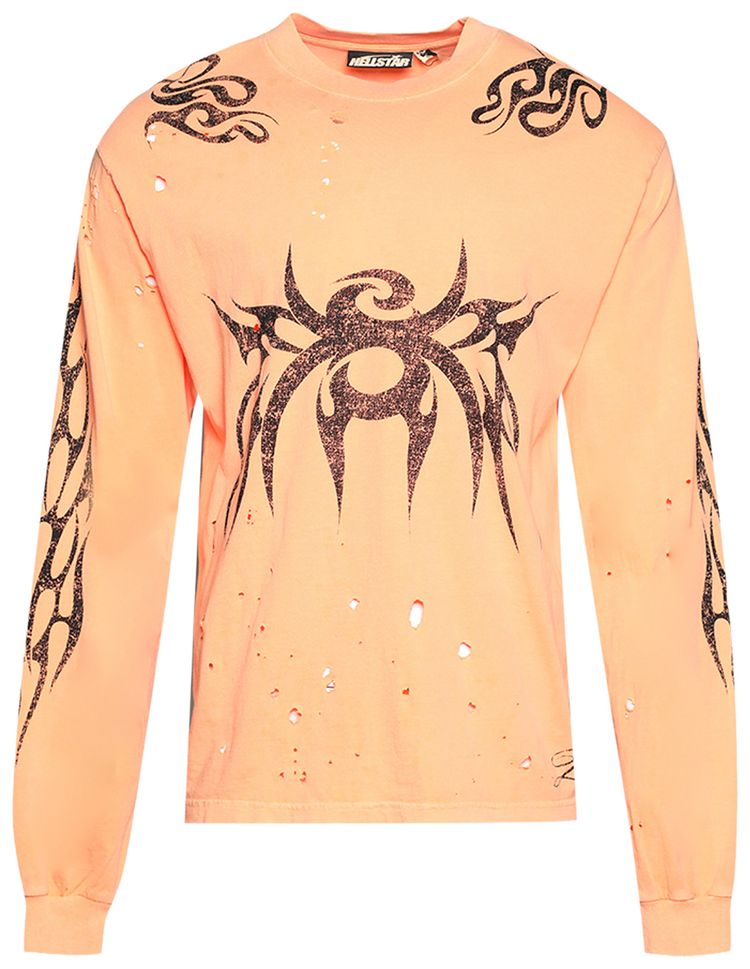 Hellstar Tribal Long Sleeve Orange