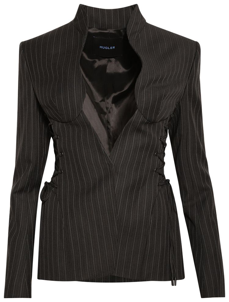 Mugler Blazer BlackGrey