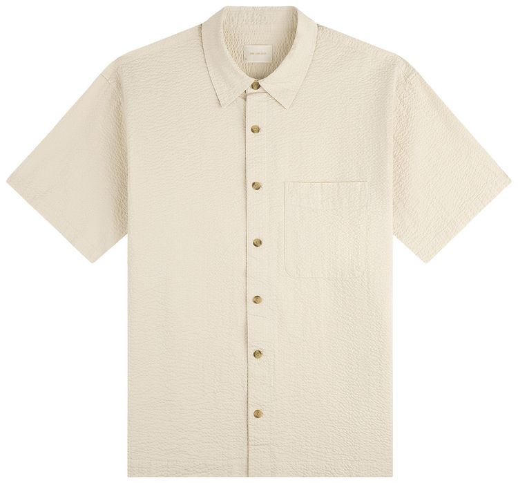 Aime Leon Dore Short Sleeve Seersucker Shirt Pristine