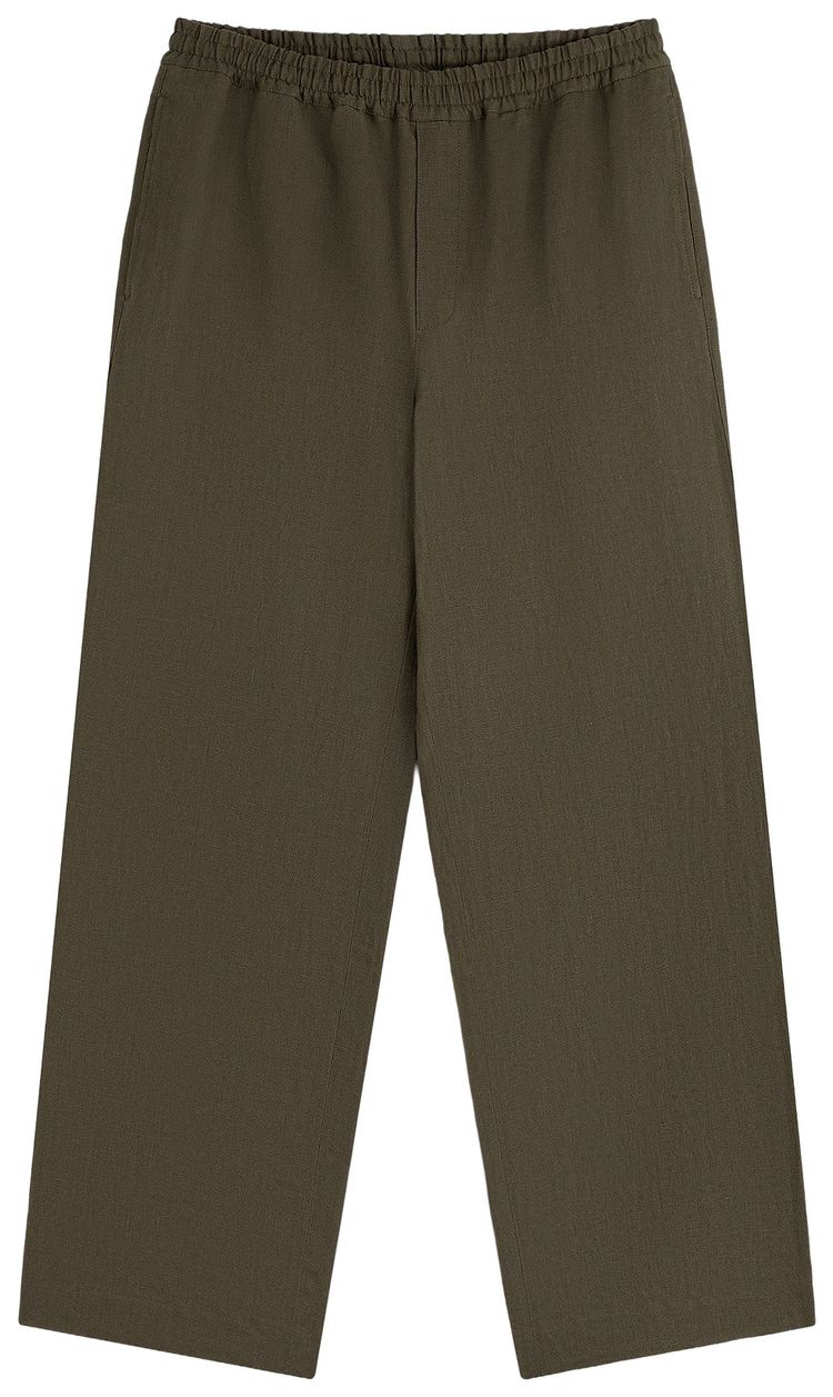 Aime Leon Dore Linen Leisure Pant Deep Lichen Green