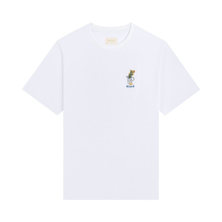 Aime Leon Dore Breakfast Tee Bright White