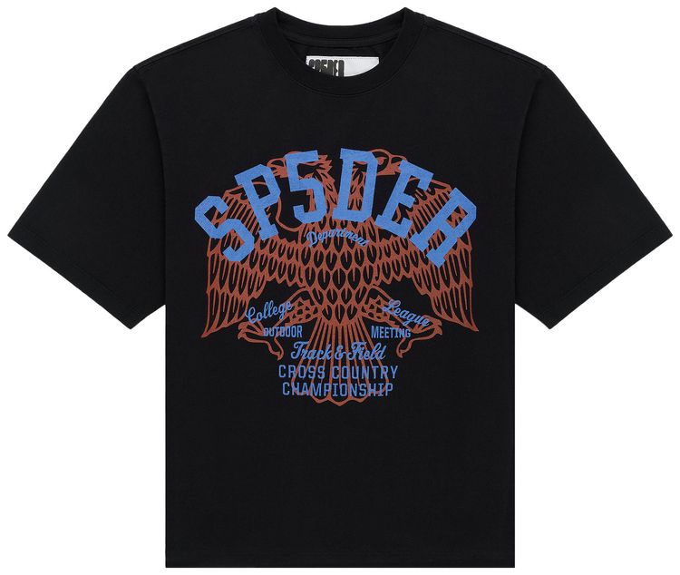 Sp5der Champions League Tee Black