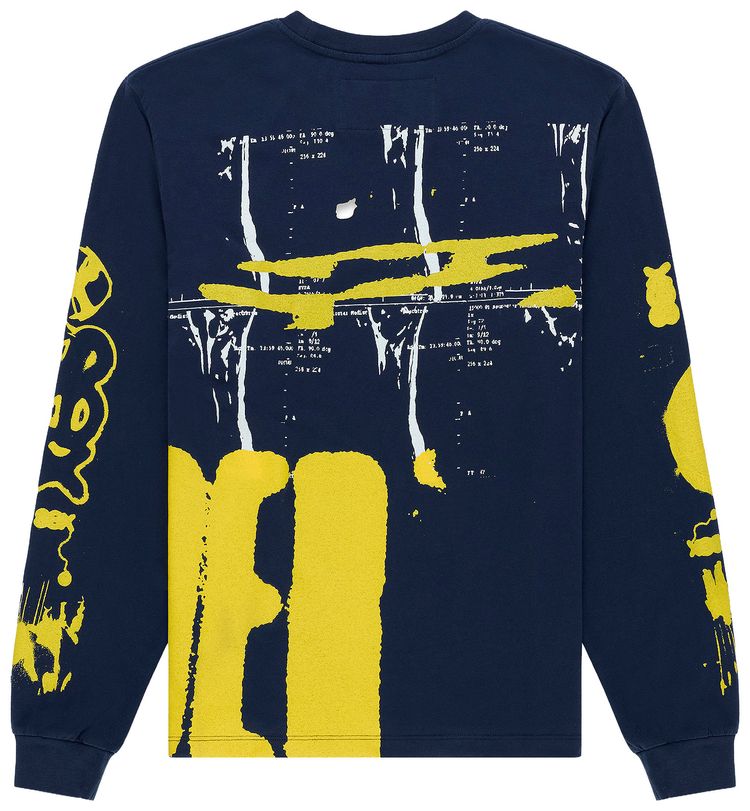 Sp5der X Ray Long Sleeve Navy