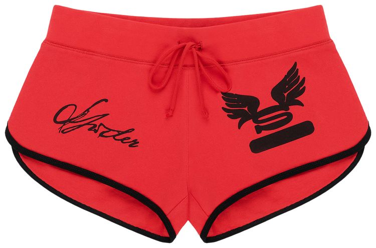 Sp5der Sp5wom Track Short Red