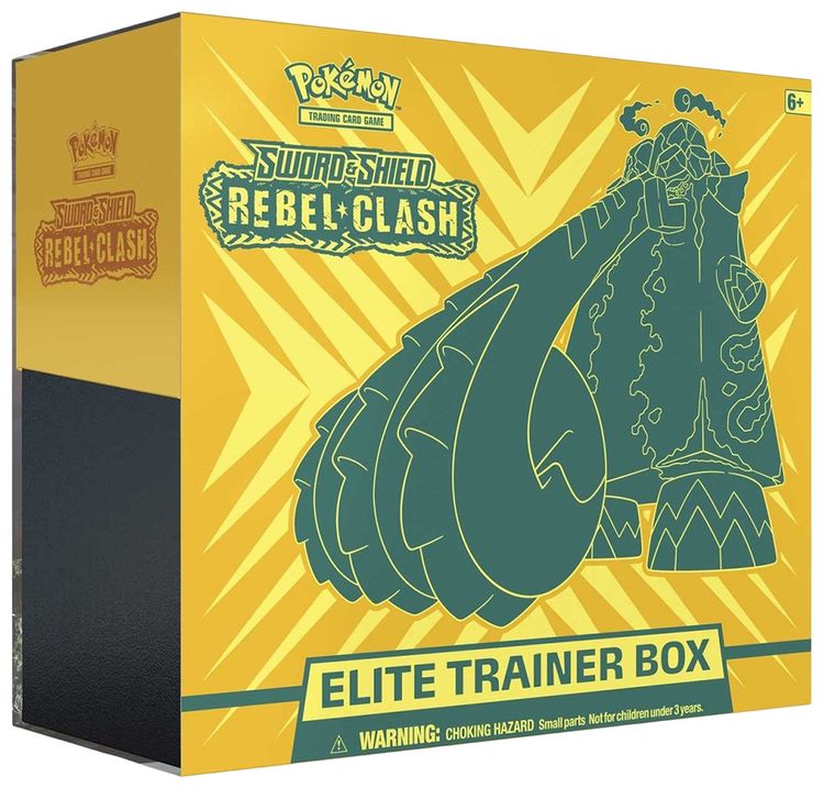 Pokemon Sword  Shield Rebel Clash Elite Trainer Box