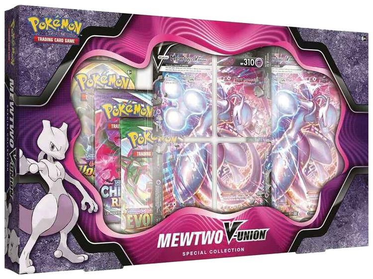 Pokemon Sword  Shield Evolving Skies Mewtwo V UNION Special Collection