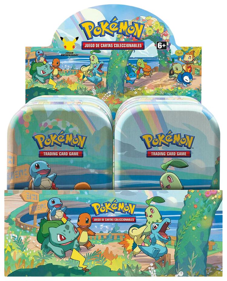 Pokemon Sword  Shield Celebrations Mini Tin Display