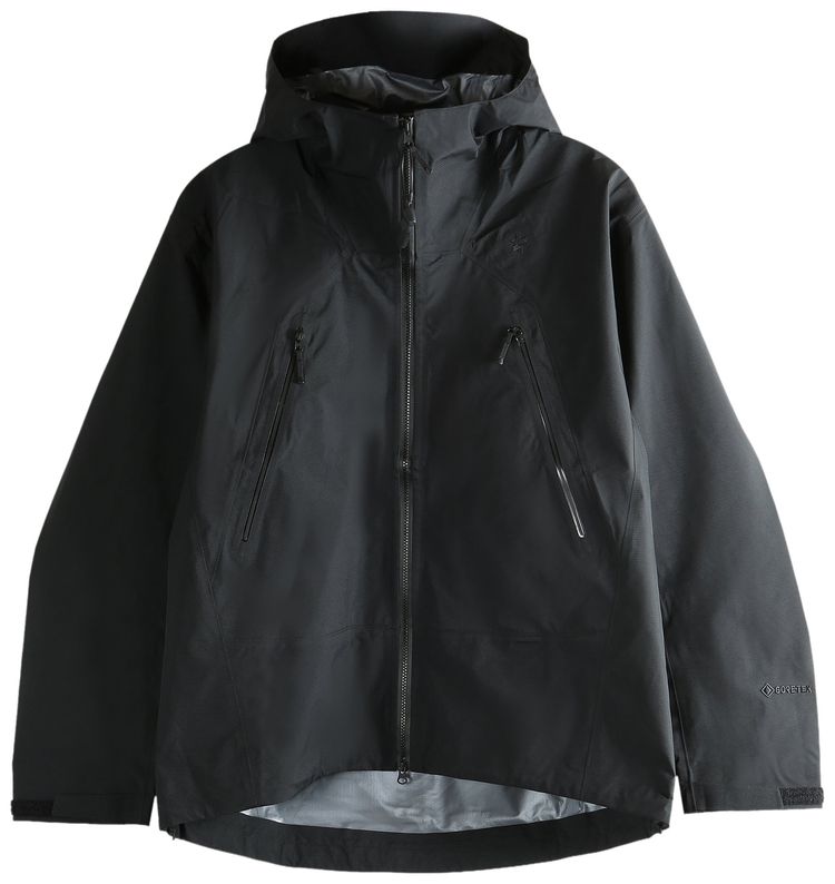 Goldwin GORE TEX 3l Hooded Jacket Black