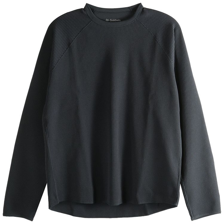 Goldwin WF Light Long Sleeve T Shirt Black