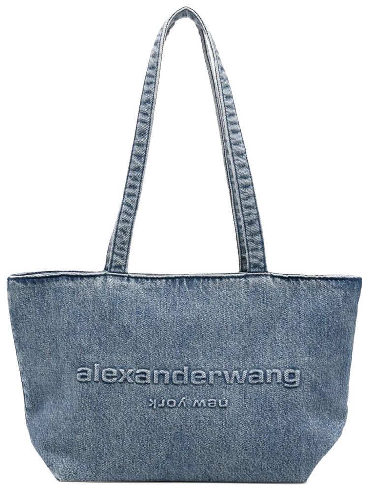 Alexander Wang Punch Medium Tote Bag Vintage Medium Indigo