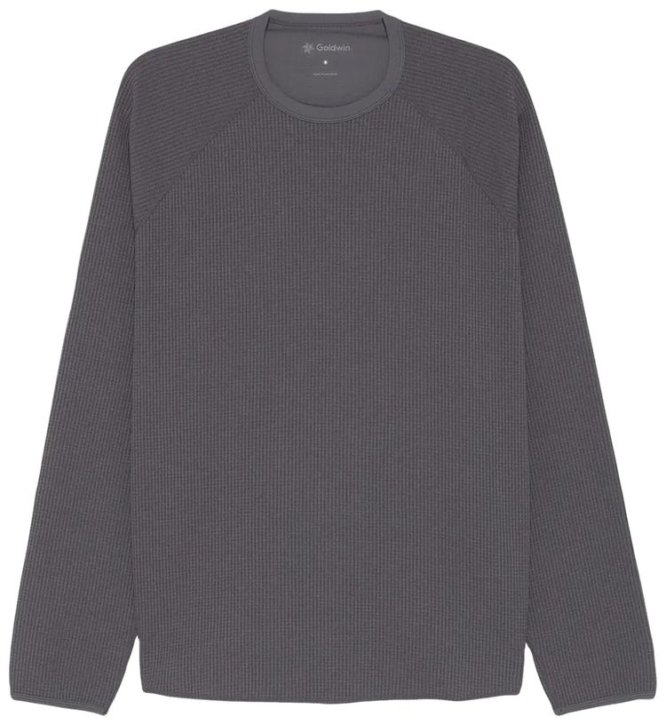 Goldwin WF Light Long Sleeve T Shirt Cloud Grey