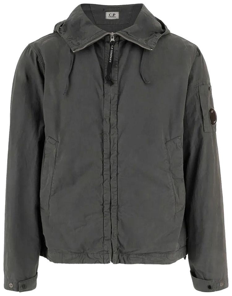 CP Company Micro Reps Hooded Lens Jacket Gunmetal