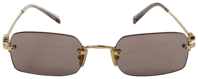 Miu Miu Square Frame Sunglasses Brown