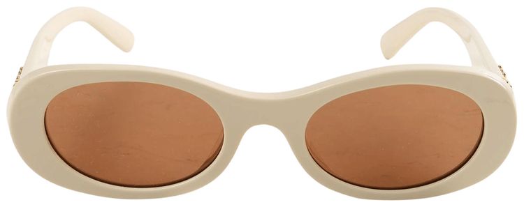 Miu Miu Signature Logo Sunglasses Cream