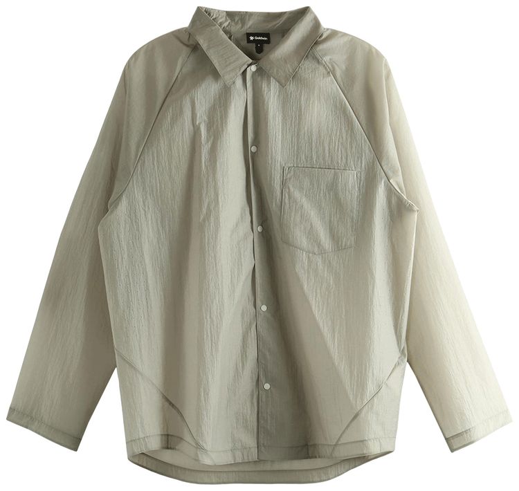 Goldwin Sheer Nylon Wind Shirt Arid Beige
