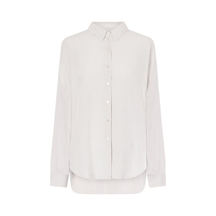 The Row Fiora Shirt WhiteBlue