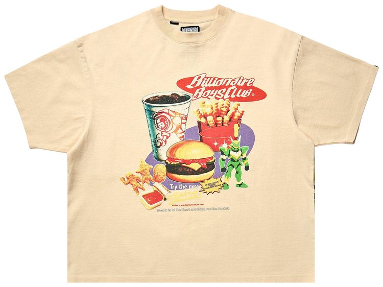 Billionaire Boys Club Astro Sauce T Shirt Ecru