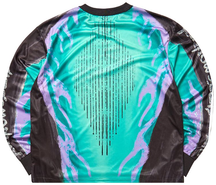 Diet Starts Monday MX Flame Jersey TealPurple
