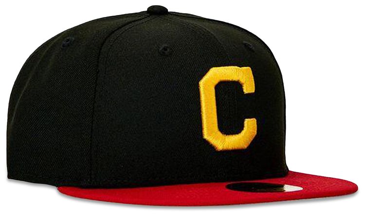 New Era 5950 Cleveland Indians BlackRed