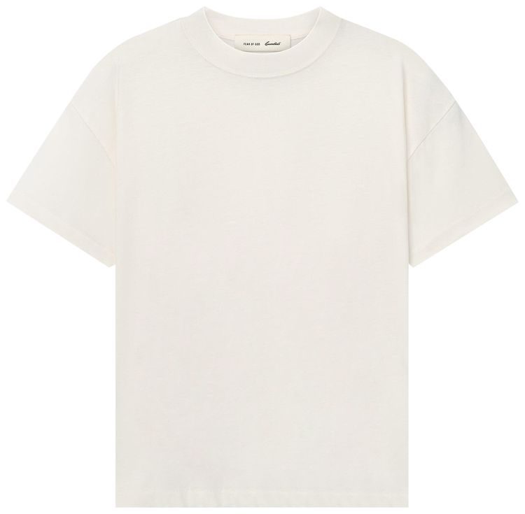 Fear of God Essentials Signature Essential T Shirt Ivory