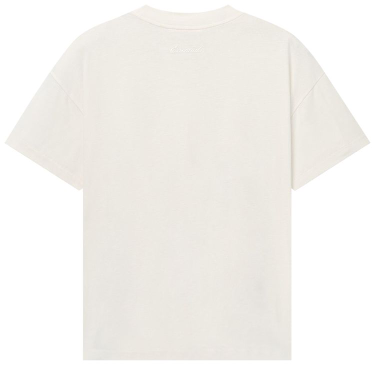 Fear of God Essentials Signature Essential T Shirt Ivory