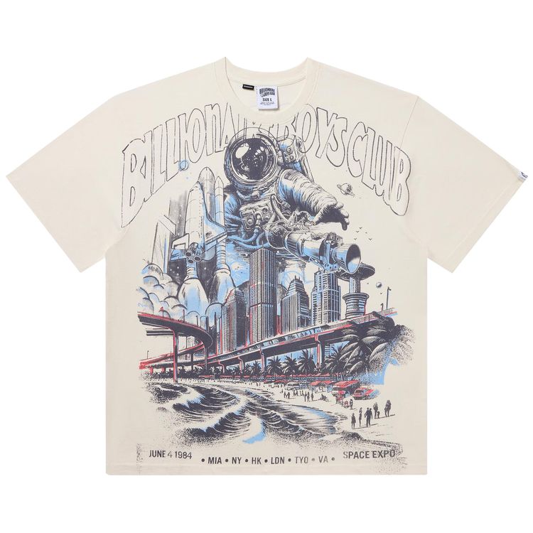Billionaire Boys Club Space Expo T Shirt Gardenia