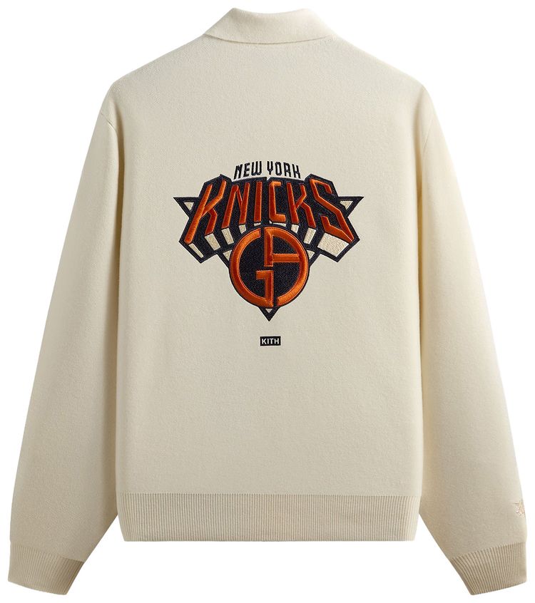 Kith x Giorgio Armani x For The New York Knicks Harmon Rugby Polo Sandrift